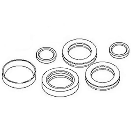 Aftermarket Hydraulic Cylinder Seal Kit Fits Hyster Forklifts 1332565